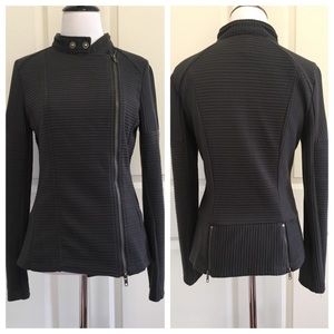 Monoreno Gray Moto Jacket