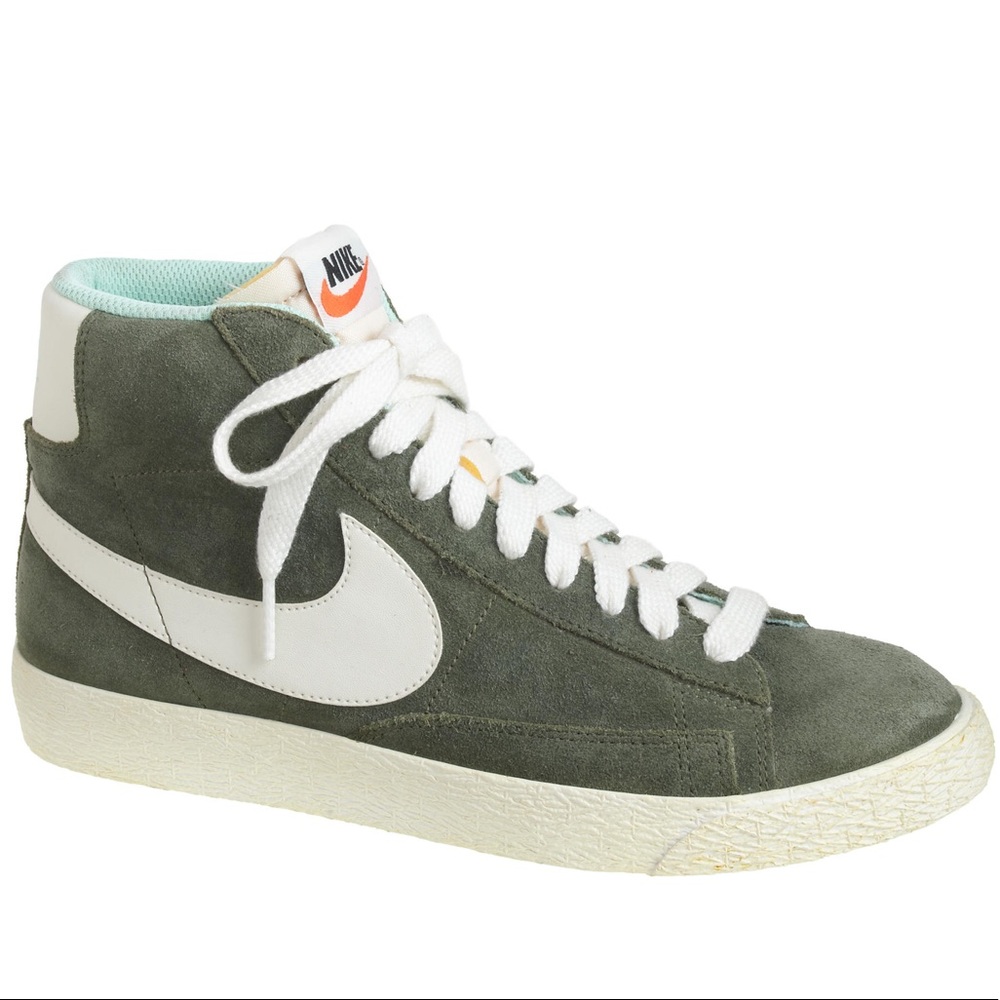 J.Crew X Nike® women’s suede Blazer mid sneakers