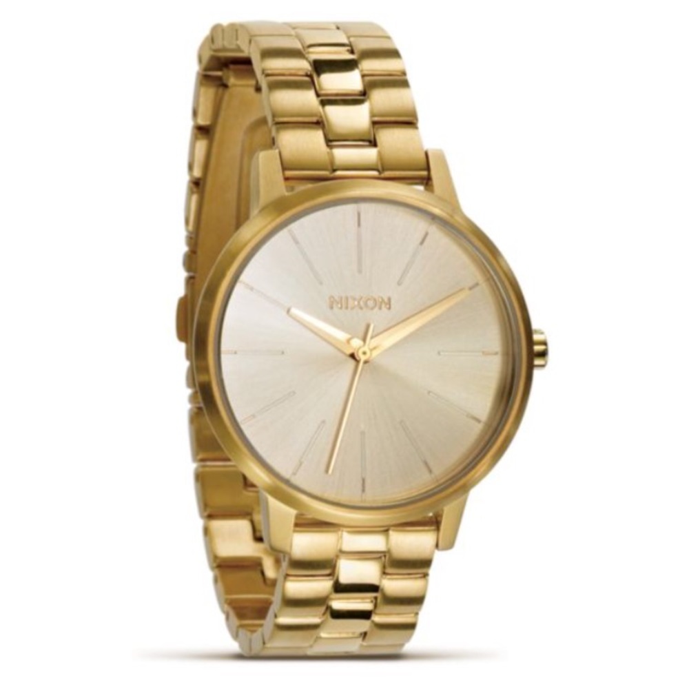 Nixon ‘Kensington’ gold watch
