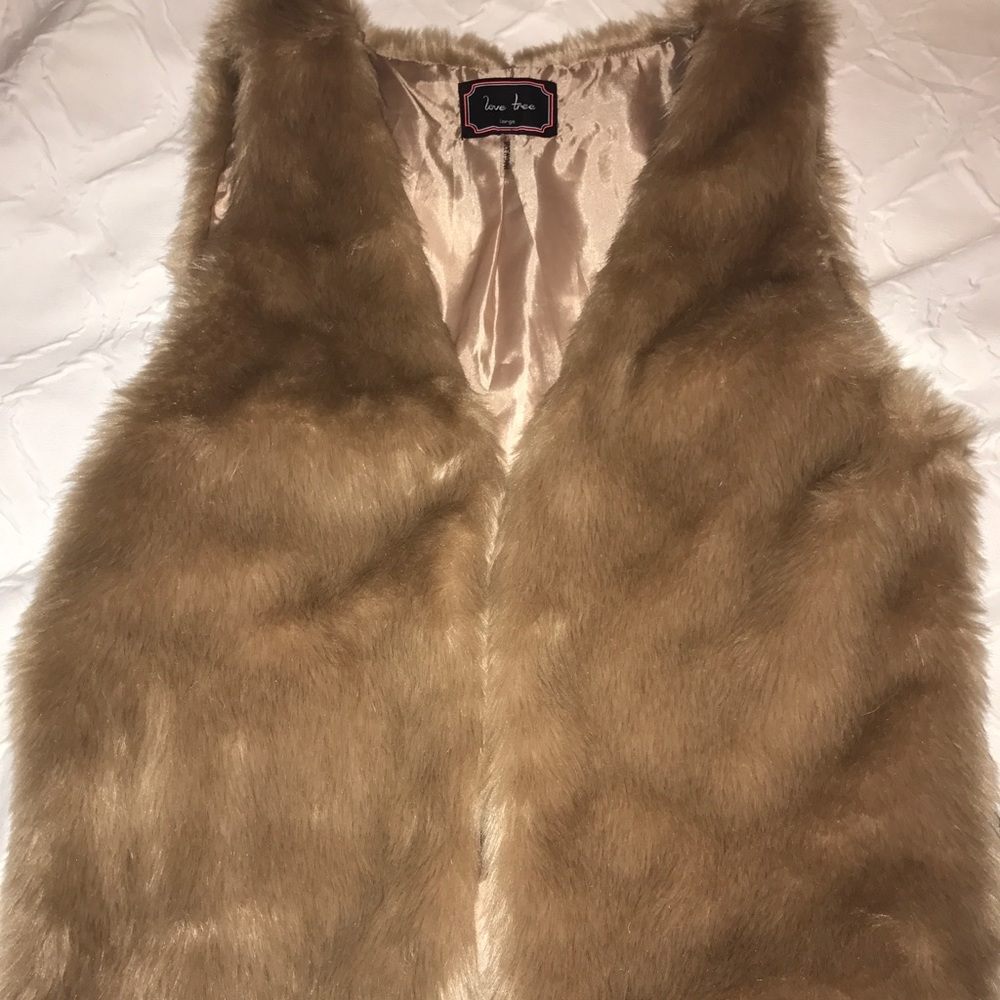 Super soft brown vest