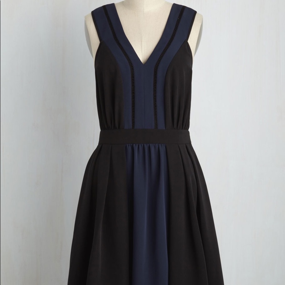ModCloth unconventional combo A-Line Dress size XL