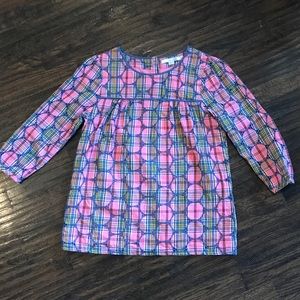 Boden Pink Printed Boho Top