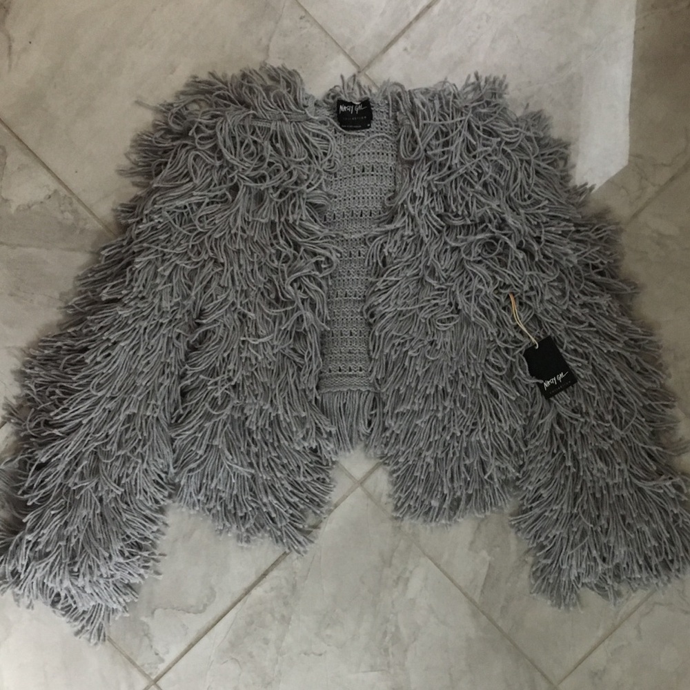 Nasty Gal Fuse Shag Jacket