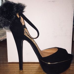 Black heels