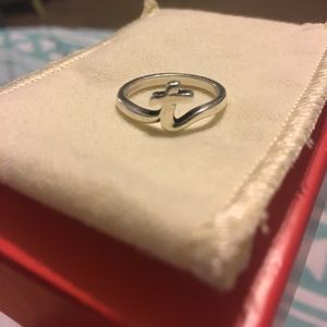 James Avery Initial “T” Ring