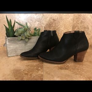 Madewell Billie Boot | Black leather