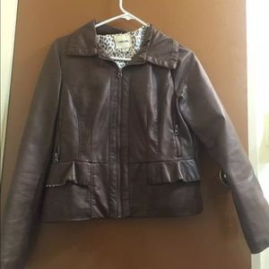 Leather jacket