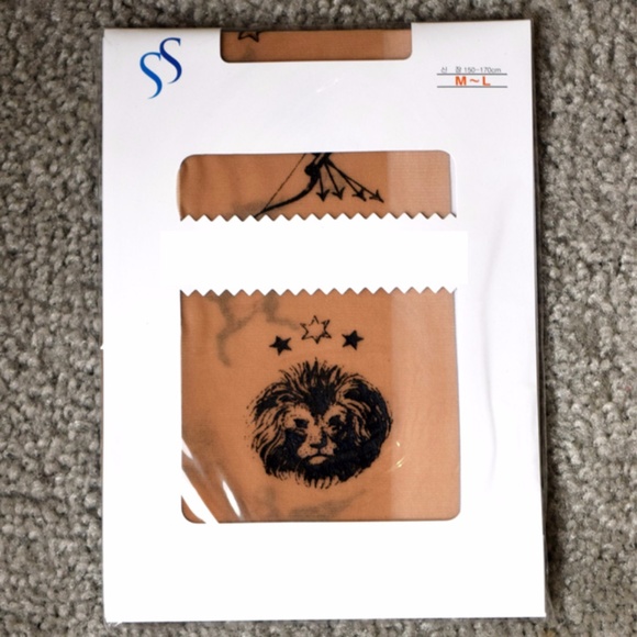 NWT Sexy Tattoo Tights Stockings Constellation - Picture 4 of 4