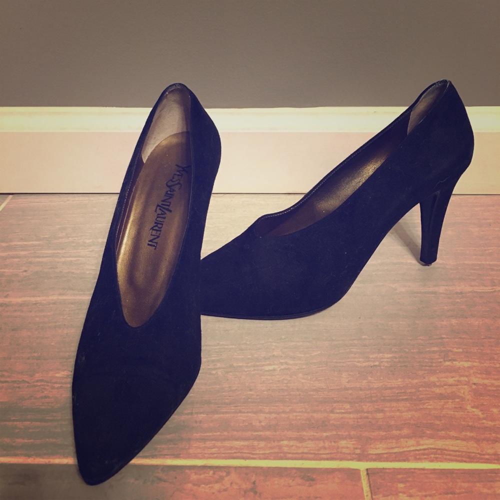 Vintage Yves Saint Laurent heels