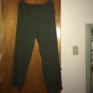 Dark green pants
