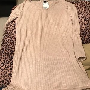 Beige light sweater from  H&M.
