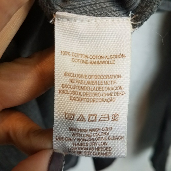 🔴SOLD🔴 Free People Shell Stitch Henley Blk Sz S - Picture 8 of 8