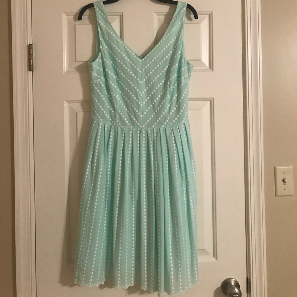 Teal knee length Antonio Melani dress size 10