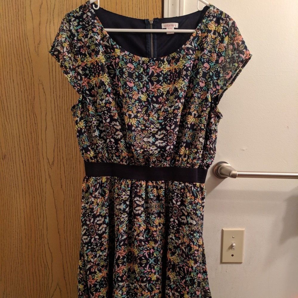 Floral print dress