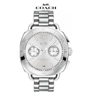 Coach Silver Watch ⌚️🖤