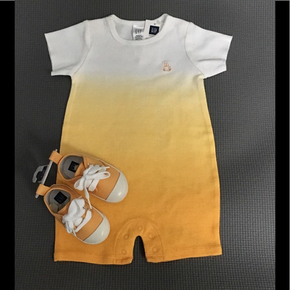 Baby GAP Onesie & Sneakers. NWT