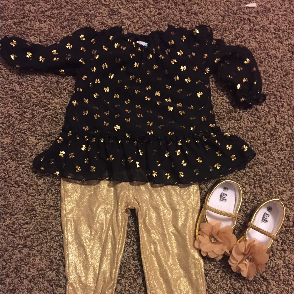 Complete little girl outfit