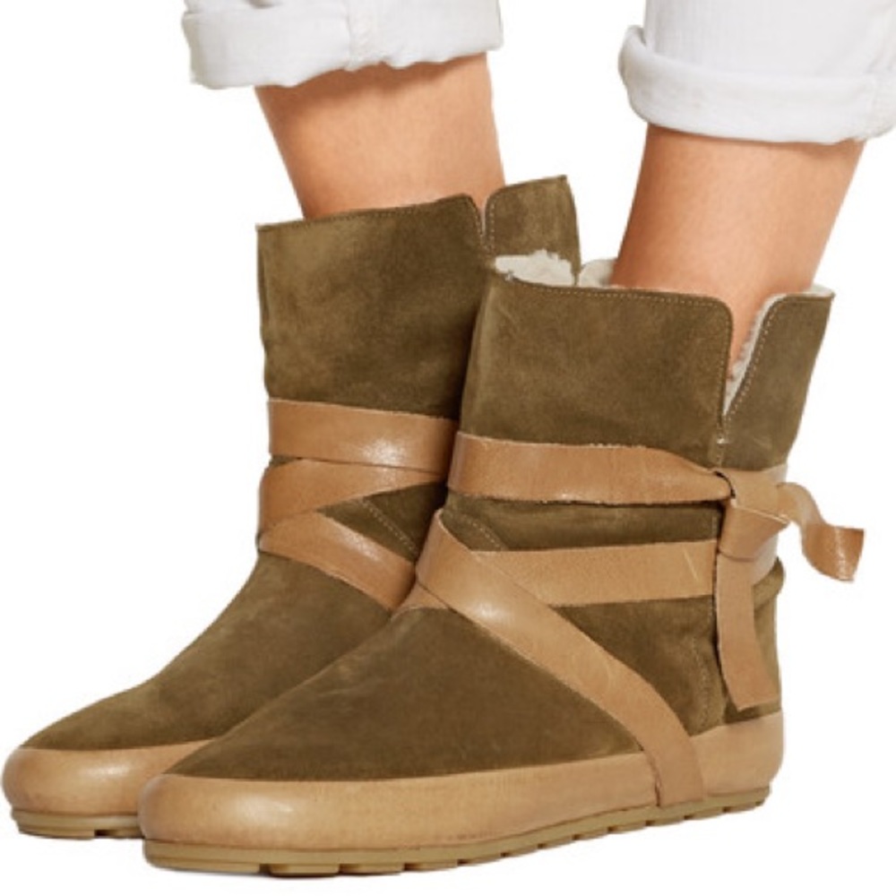 Etoile Isabel Marant Nygel Shearling Boots FR 36