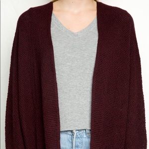 ✨ Brandy Melville red Caroline cardigan ✨
