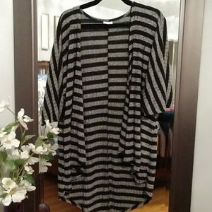 Black and Grey kimono