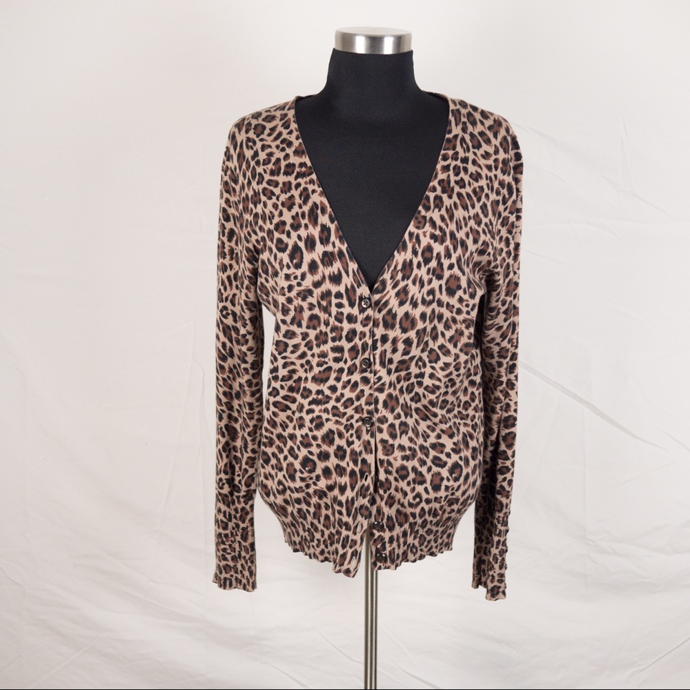 Apt. 9 Animal Print Cardigen