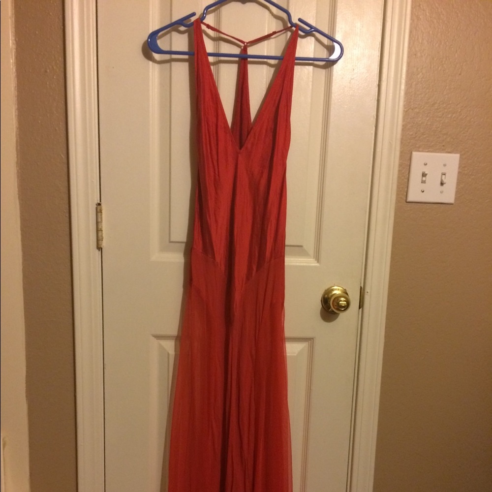 Victoria secret silk gown
