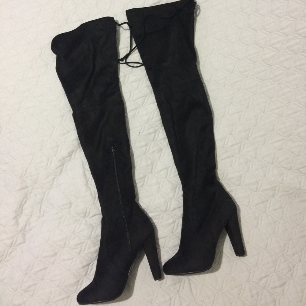 Knee high boots