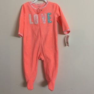 Carter’s footie size 6m New With tag
