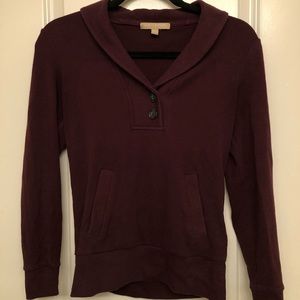 Maroon color sweater
