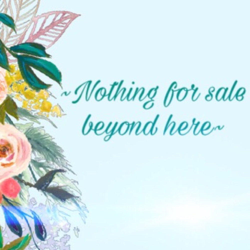 ~Nothing for sale beyond this point~