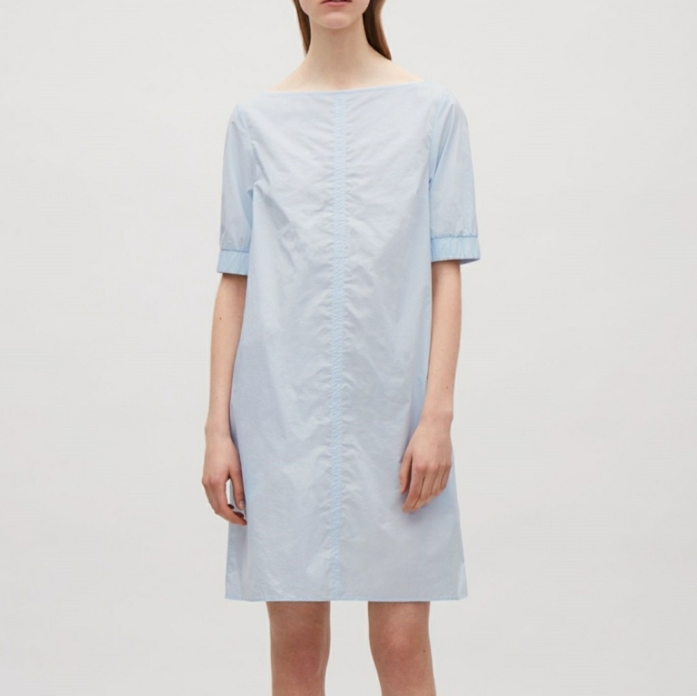 Lightweight Blue Midi Dress