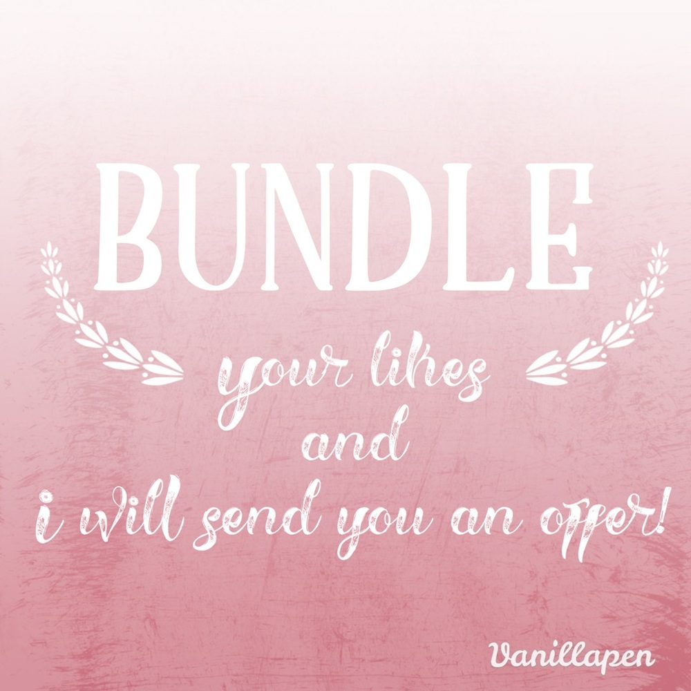 🌸 Bundle your likes! I'll send you an offer! 🌸