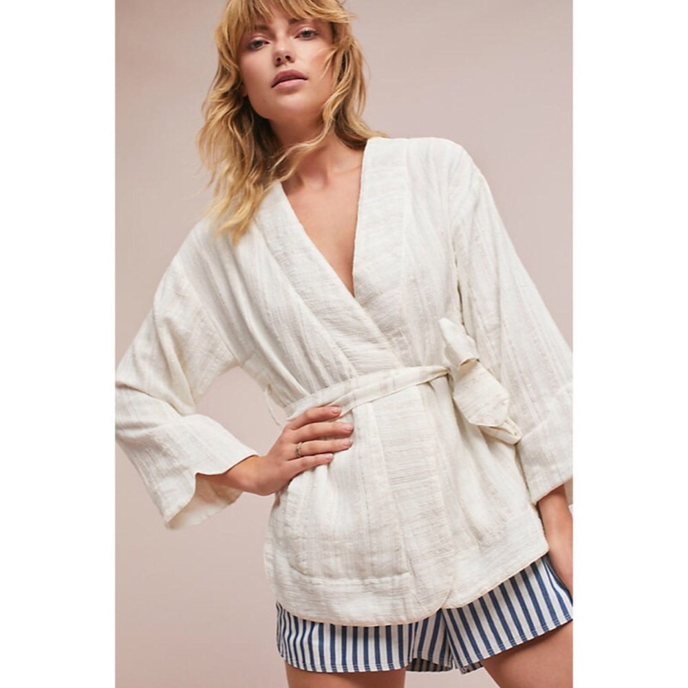BNWT Anthropologie Amita Kimono Jacket by Hei Hei