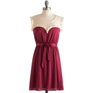 🍂SALE🍂 Modcloth Ravishing in Raspberry Dress