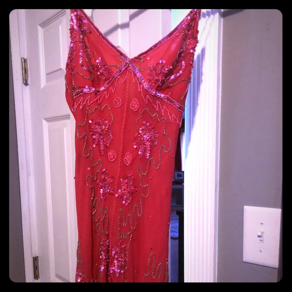 Sequin beaded dress