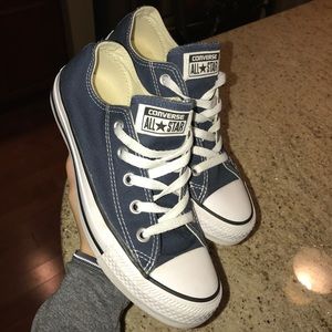 Navy Converse