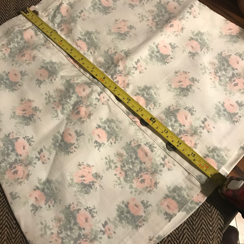 🆕 Floral Button Up Stretchy Mini Skirt w/ Pockets - Picture 6 of 6
