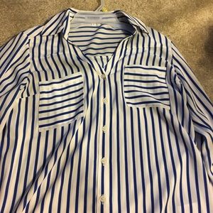 Express long sleeve button down