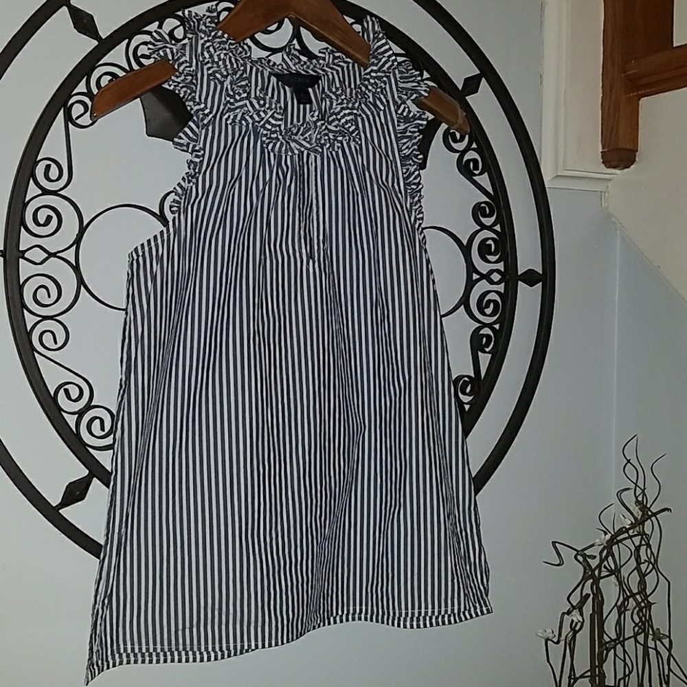 J crew cotton sleeveless top