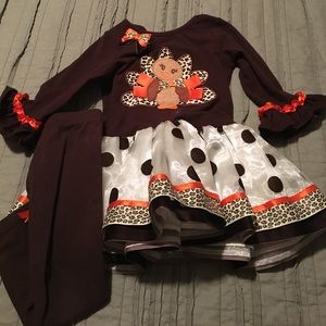 Thanksgiving Outfit, Size 3t