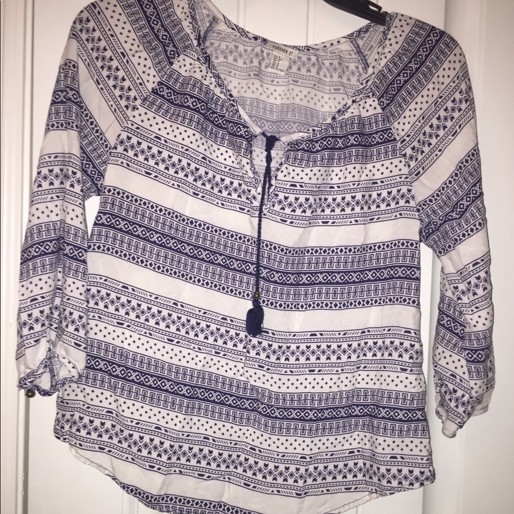 Cute boho top