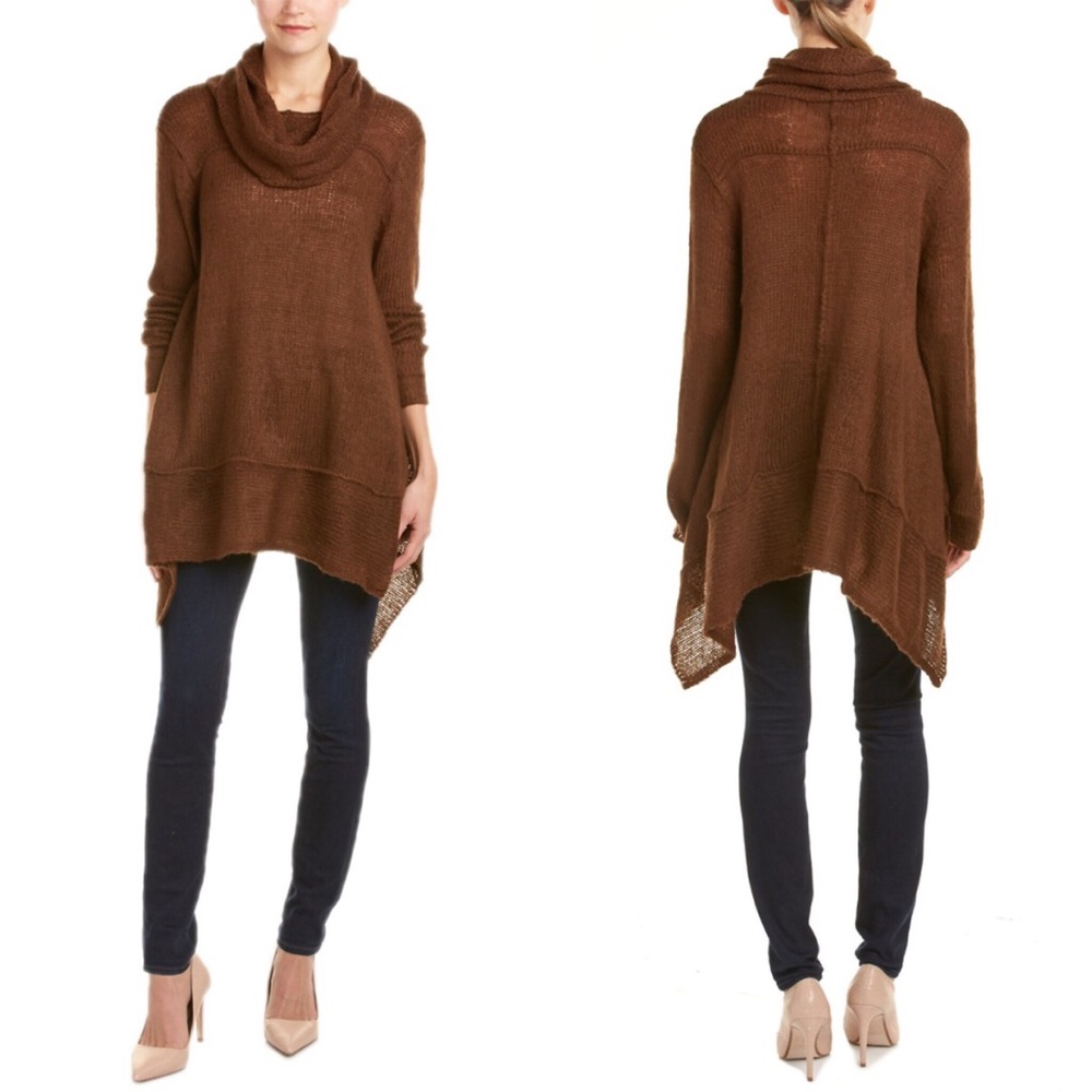 🆕 Wooden Ships Casey Brown Seamed Poncho (w/tags)