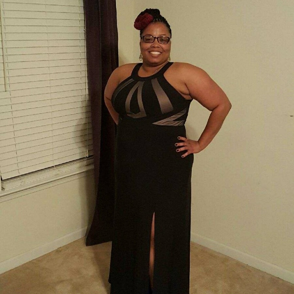 Beautiful black formal gown