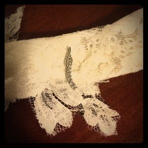 Sterling silver 925 white gem pendant