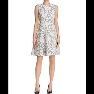 Hellery Floral fit & flare dress. Boss Hugo Boss