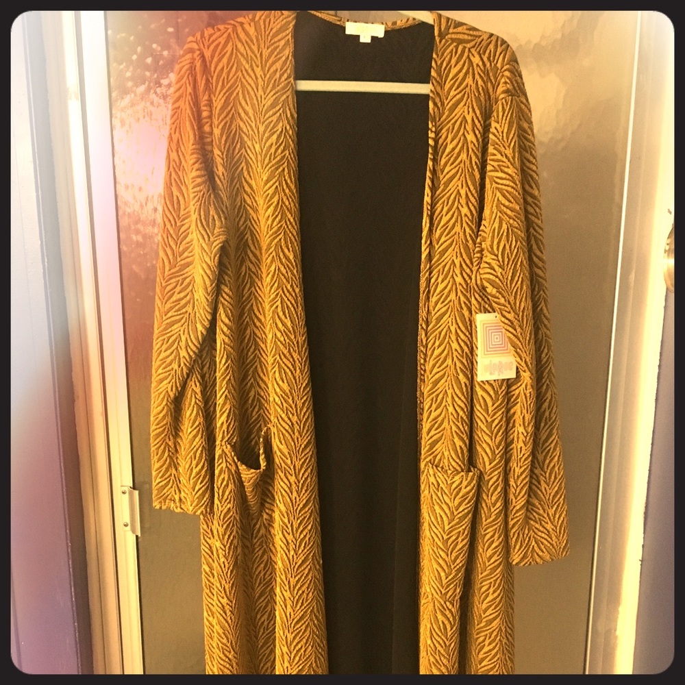 Gold Lularoe sarah size large