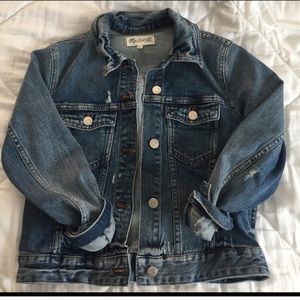 Madewell denim jacket sz S