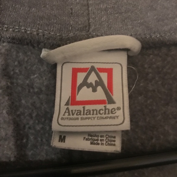 Avalanche gray zip up jacket - Picture 5 of 7