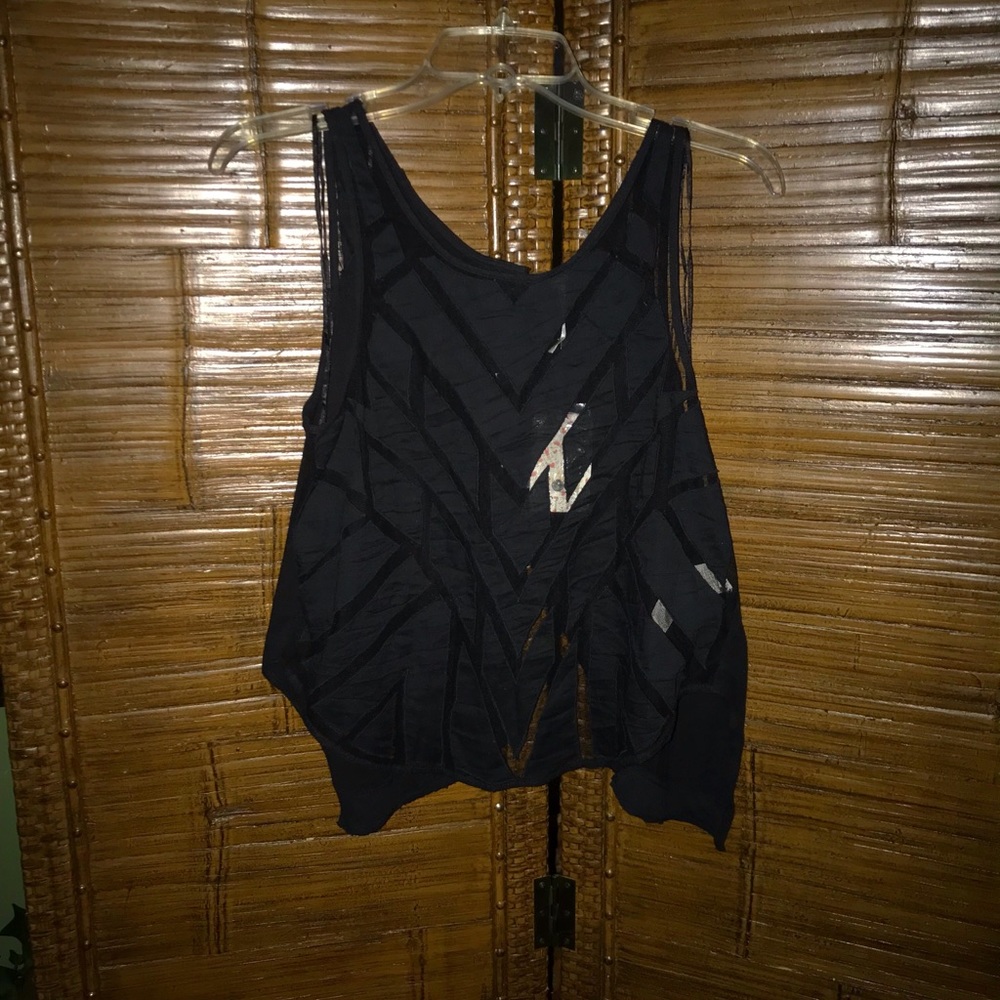 *SOLD* NWT Free People See Through Tank Top, Small