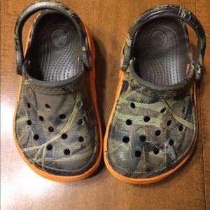 Boy's Camo Crocs